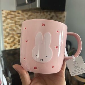 Magenta Pink Bunny Mug